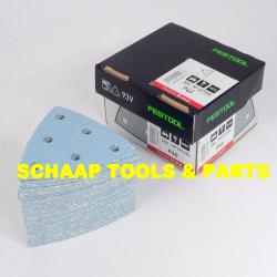 Schuurblad  93x93x93mm P 40 Granat STF V93/6 P40 GR/50 per 50 verpakt | 497390